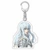 Anime Berserk Keychain Guts The Black Swordsman Casca Serpico Acrylic Pendant Keyring Jewelry Collections 1 - Berserk Merchandise