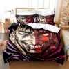 BERSERK Bedding Set Single Twin Full Queen King Size Bed Set Aldult Kid Bedroom Duvetcover Sets - Berserk Merchandise