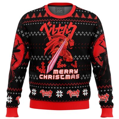 Berserk Holiday Ugly Christmas Sweater1 3 - Berserk Merchandise