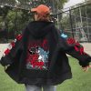 2022 Hot Anime Berserk Griffith Hoodie Pullovers Tops Fashion Print Zipper Unisex - Berserk Merchandise