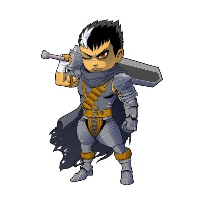 Chibi Guts Tapestry Official Berserk Merch