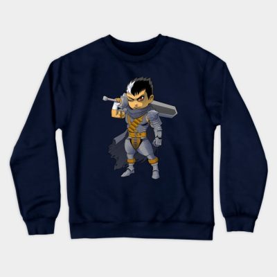 Chibi Guts Crewneck Sweatshirt Official Berserk Merch