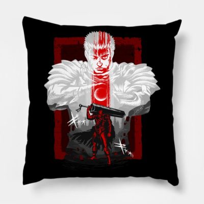 Black Swordman Throw Pillow Official Berserk Merch