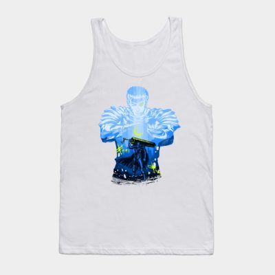 Black Swordman Blue Tank Top Official Berserk Merch