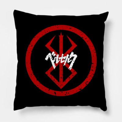 Red Berserk Sacrifice Throw Pillow Official Berserk Merch