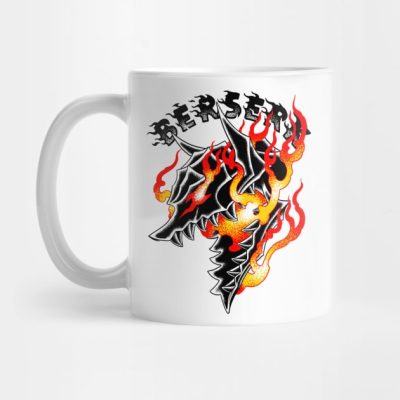 Berserk Traditional White Mug Official Berserk Merch