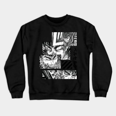 Guts Berserk For White Crewneck Sweatshirt Official Berserk Merch