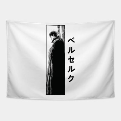 Guts Berserk For White Tapestry Official Berserk Merch