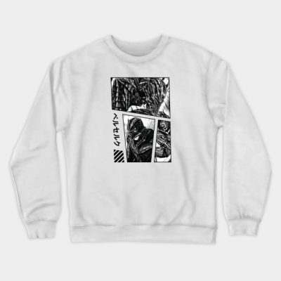 Berserk Armor For White Crewneck Sweatshirt Official Berserk Merch