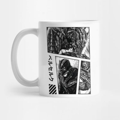 Berserk Armor For White Mug Official Berserk Merch