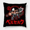 Chibiguts Collab With Evasinmas Throw Pillow Official Berserk Merch