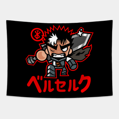 Chibiguts Collab With Evasinmas Tapestry Official Berserk Merch