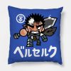 Chibiguts Iv Collab With Evasinmas Throw Pillow Official Berserk Merch