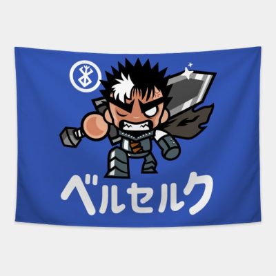 Chibiguts Iv Collab With Evasinmas Tapestry Official Berserk Merch