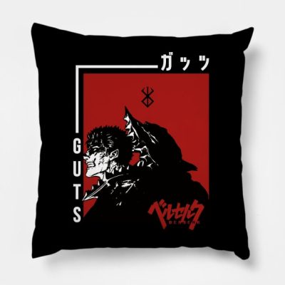 Guts Armo Throw Pillow Official Berserk Merch