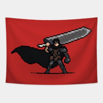 Guts 8 Bit Tapestry Official Berserk Merch