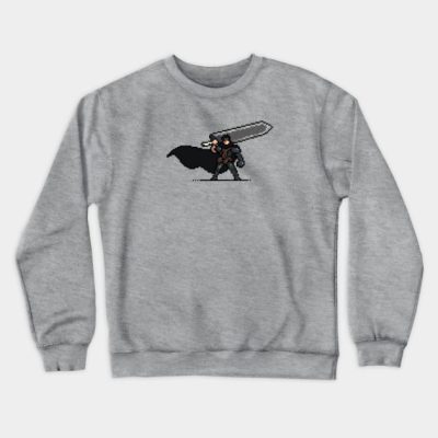 Guts 8 Bit Crewneck Sweatshirt Official Berserk Merch