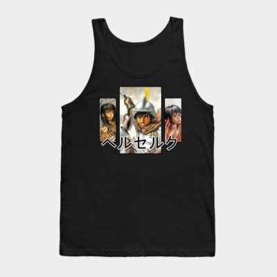 Casca Berserk For White Tank Top Official Berserk Merch