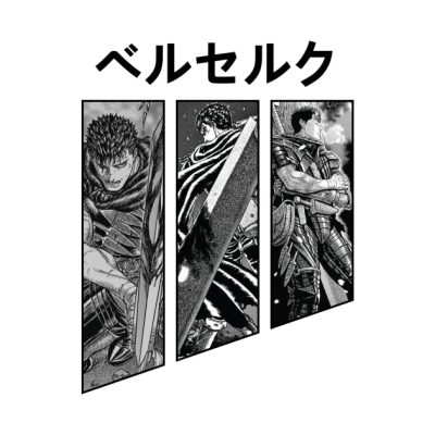 Guts Berserk For White Tapestry Official Berserk Merch