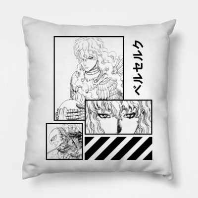 Griffith Berserk For White Throw Pillow Official Berserk Merch