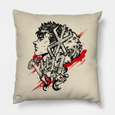 Berserk Anime Manga Throw Pillow Official Berserk Merch