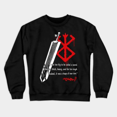 Dragonslayer From Berserk Crewneck Sweatshirt Official Berserk Merch