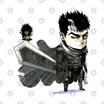 Guts Throw Pillow Official Berserk Merch