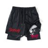 Anime Berserk Guts Men Running Shorts 2 In 1 Mesh Quick Dry Workout Training Gym Shorts 2 - Berserk Merchandise