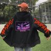 Anime Berserk Harajuku Guts Eyes Manga Zipper Hoodies Men 90s Vintage Cartoon Harajuku Oversized Jacket coat 1 - Berserk Merchandise