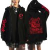 Anime Berserk Hoodies Guts Zipper Jacket Casual Long Sleeve Sweatshirts Y2K Clothes Harajuku Hip Hop Loose 5 - Berserk Merchandise