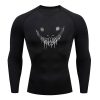 Anime Berserk Men Compression Tshirts Sports Tights Basketball Fitness Long Sleeve Running Training Quick Dry Sportswear 1 - Berserk Merchandise