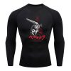 Anime Berserk Men Compression Tshirts Sports Tights Basketball Fitness Long Sleeve Running Training Quick Dry Sportswear 2 - Berserk Merchandise