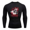 Anime Berserk Men Compression Tshirts Sports Tights Basketball Fitness Long Sleeve Running Training Quick Dry Sportswear 4 - Berserk Merchandise