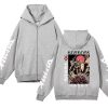 Autumn Fleece Full Zipper Jackets Anime Berserk Print Sweatshirts Streetwear Loose Men s Hoodies Harajuku Casual 1 - Berserk Merchandise