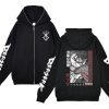 Autumn Fleece Full Zipper Jackets Anime Berserk Print Sweatshirts Streetwear Loose Men s Hoodies Harajuku Casual 2 - Berserk Merchandise