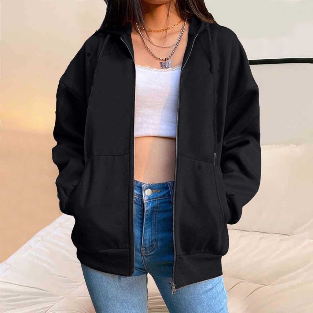 Berserk Anime Hoodie Men Zip Up Hooded Sweatshirt Anime Zipper Jackets Casual Print Women Unisex Black 5 - Berserk Merchandise
