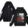 Berserk Hoodie Jackets Anime Guts Zipper Hoodies Casual Fleece Oversized Sweatshirt Loose Hip Hop Streetwear Zip - Berserk Merchandise