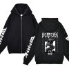 Berserk Hoodie Jackets Anime Guts Zipper Hoodies Casual Fleece Oversized Sweatshirt Loose Hip Hop Streetwear Zip 2 - Berserk Merchandise
