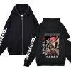 Berserk Hoodie Jackets Anime Guts Zipper Hoodies Casual Fleece Oversized Sweatshirt Loose Hip Hop Streetwear Zip 4 - Berserk Merchandise