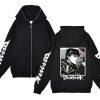 Berserk Hoodie Jackets Anime Guts Zipper Hoodies Casual Fleece Oversized Sweatshirt Loose Hip Hop Streetwear Zip 5 - Berserk Merchandise