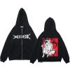 Berserk Zipper Hoodie Anime Long Sleeve Sweatshirts Harajuku Cool Men Women Jackets Clothes Hip Hop Casual 2 - Berserk Merchandise