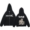 Berserk Zipper Hoodie Anime Long Sleeve Sweatshirts Harajuku Cool Men Women Jackets Clothes Hip Hop Casual 3 - Berserk Merchandise