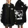 Japanese Berserk Zip Up Jackets Anime Guts Eyes Graphics Hoodies Hip Hop Streetwear Sweatshirts Unisex Loose 1 - Berserk Merchandise