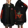 Japanese Berserk Zip Up Jackets Anime Guts Eyes Graphics Hoodies Hip Hop Streetwear Sweatshirts Unisex Loose 2 - Berserk Merchandise