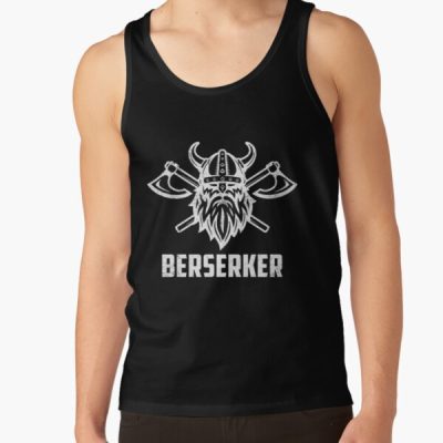 Berserk Viking T-Shirt, Norse Mythology Valhalla Tee Shirt, Berserker Unisex T-Shirt Viking Gift Tank Top Official Berserk Merch