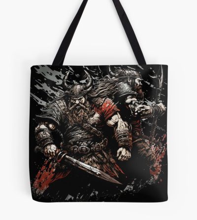 Norse Berserker Warriors Tote Bag Official Berserk Merch