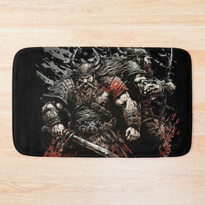 Norse Berserker Warriors Bath Mat Official Berserk Merch