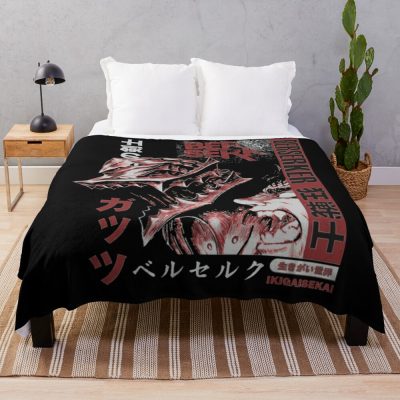 Berserks Anime And Manga Throw Blanket Official Berserk Merch