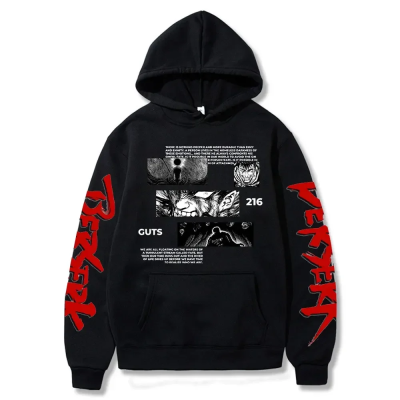 Hot Manga Berserk Guts Hoodie