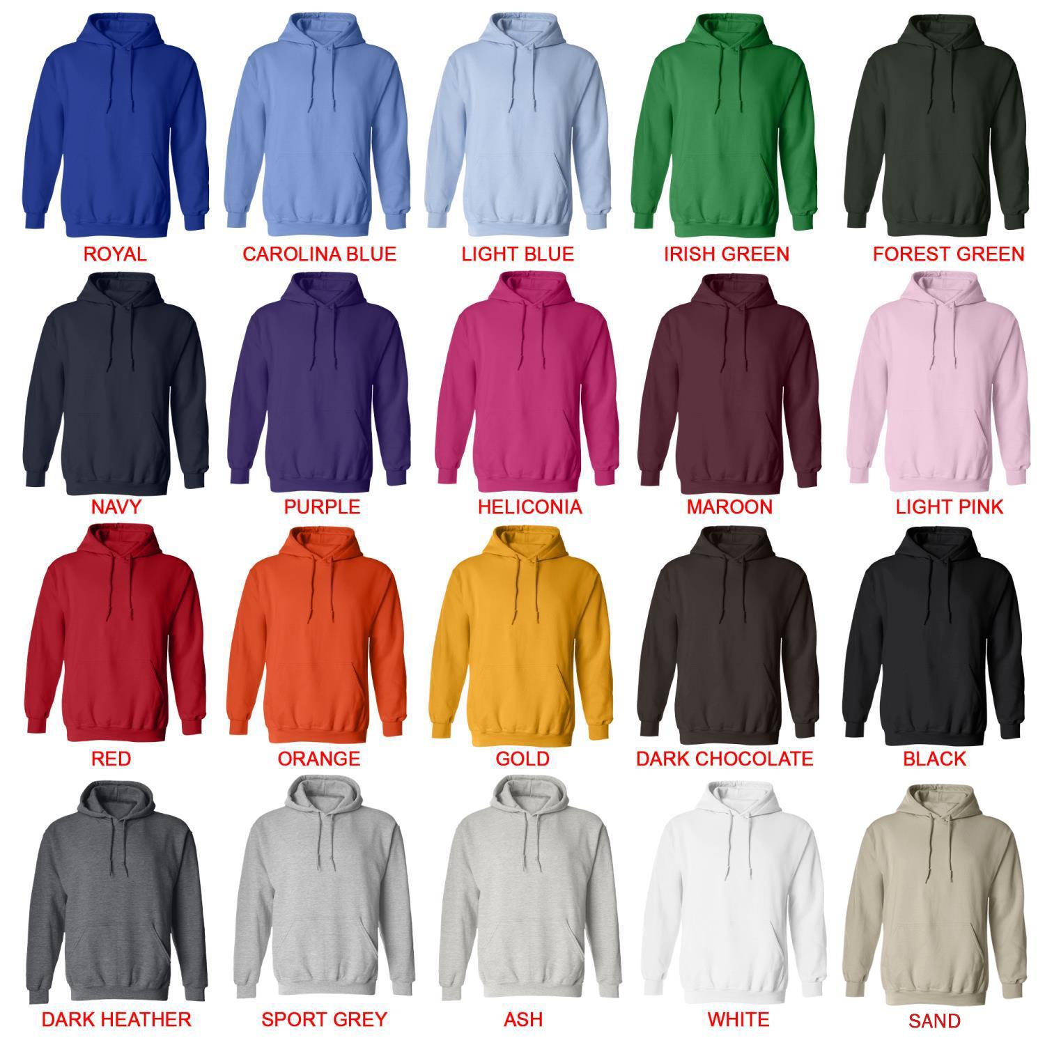 hoodie color chart - Berserk Merchandise